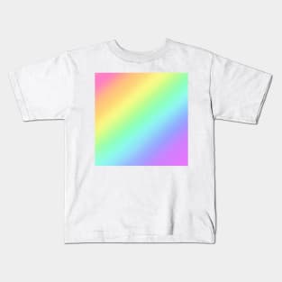 Bright Rainbow Gradient Kids T-Shirt